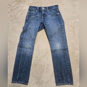 Levi's 513 Girls Blue Jean Size 25W X 25L Denim 10 Regular Academia School